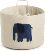 Elefántcsont színű textil játéktároló kosár ø 45x30 cm Tandani – Kave Home