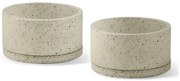 Beton virágcserép készlet 2 db-os ø 30 cm Terrazzo – Bonami Selection