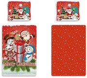 Karácsonyi Red ágyneműhuzat 140×200cm, 70×90 cm