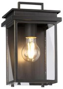 Feiss - Kültéri fali lámpa GLENVIEW 1xE27/60W/230V IP44 antracit