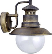 LUXERA 48400 - LIMASSOL fali lámpa 1xE27/60W IP44