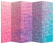 Paraván - Színes textúra (210x170 cm)