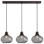 Globo 333703116X - Csillár zsinóron MATEO 3xE27/40W/230V