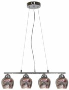 Csillár zsinóron SIRIUS 4xE27/60W/230V