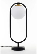 Jupiter 2044 - Asztali lámpa IGON 1xE14/40W/230V fekete