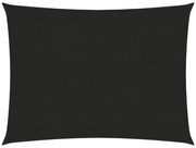 fekete HDPE napvitorla 160 g/m² 3,5 x 4,5 m