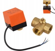 Háromutas mágnesszelep kapcsoló munkahengerrel G1 coll DN25