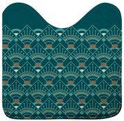 Petróleum színű fürdőszobai kilépő WC-hez 45x45 cm Imperia – douceur d'intérieur