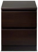 Simplicity II éjjeliszekrény, sötét barna
