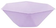 Lila Vert Decor hatszögletű mélytányér 6 db-os 15,8 cm