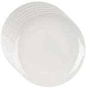 Orion MONA gyerek lapos porcelán tányér, átmérő 21 cm, 6 db