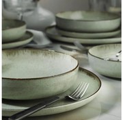 12 részes zöld porcelán étkészlet