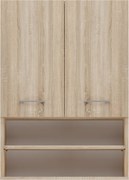 Pola mini DK felső fürdőszoba szekrény, sonoma