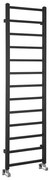 Sapho - Fürdőszobai törölközőradiátor METRO DOS 323W 40x150 cm matt fekete