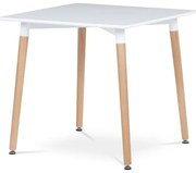 Étkezőasztal 80×80 cm, MDF, Fehér. DT-303 WT