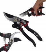 Metszőolló Bokrok Virágainak Ágaihoz Rövid Penge Elhaladó Acél