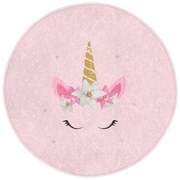 Rózsaszín gyerek szőnyeg ø 120 cm Comfort – Mila Home