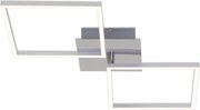 Briloner 3182-018 - LED Dimmelhető mennyezeti lámpa FRAME 2xLED/15,5W/230V
