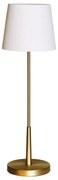 ByRydens 4002740-6501 - Asztali lámpa LUMI 1xE27/8W/230V fehér/arany 68,5 cm