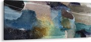 Kép - Akvarell absztrakció (120x50 cm)