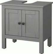 Ikea Hemnes Mosdó alatti szekrény 2 ajtóval, szürke pácolt,60x38x63cm