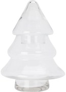 Üveg karácsonyi doboz Fa 17 × 17 × 25 cm