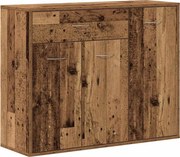 vidaXL antik fa szerelt fa tálalószekrény 88 x 30 x 70 cm