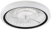 LED Mennyezeti lámpa ventilátorral GEMMA LED/37W/230V fehér + távirányító