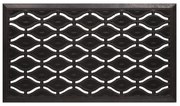 Gumiszőnyeg 1252 fekete, 55 x 90 cm, 55 x 90 cm