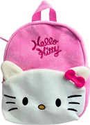Hello Kitty Pink Bow 3D plüss hátizsák, táska 30 cm