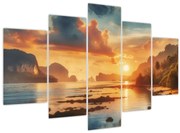 Kép - Kilátás a partról (150x105 cm)