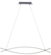 JUST LIGHT. 15382-55 - LED Csillár zsinóron MAJA 2xLED/8,4W/230V króm