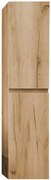 Fürdőszobaszekrény SAT B-WAY 30x133x35 cm matt tölgy BWAY35OAK