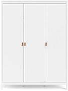 Fehér ruhásszekrény 150x199 cm Madrid – Tvilum