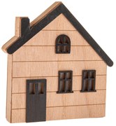 FA világító házikófelakasztható/felállítható, 15 x 15 x 3 cm