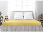 4Home Ideál jersey lepedő sárga, 90 x 200 cm