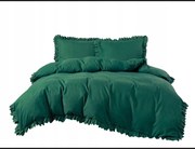 Elegáns, mikroszálas fodros ágyneműhuzat elegáns 140x200 cm