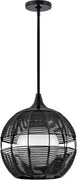 Quintiesse Maddox QN-MADDOX-P-S-BK-BK Függőlámpa 1x60W/E27 IP44
