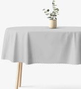 Goldea ovális teflonos terítő - szürke 120 x 160 cm