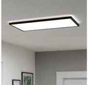 Eglo 901445-LED Fürdőszobai mennyezeti lámpa ROVITO 17,2W/230V 30x57cm IP44 fekete
