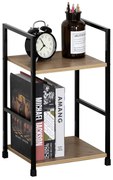 Polcos állvány GD-212 OAK Leik, 2 polc, 29 x 24 x 49 cm, 2 emelet