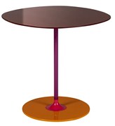 Oldalasztal THIERRY, többféle változat - Kartell szín: Burgundia, magasság: 45 cm