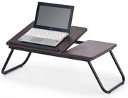Laptop asztal Sylvester, sötét dió