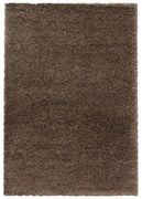 Sötétbarna szőnyeg 80x150 cm Fluffy – Ayyildiz Carpets