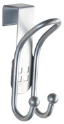 Door Hook 2 db-os ezüstszínű akasztó szett ajtóra - Wenko