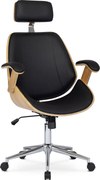 Vezetői forgószék aranytölgy/fekete színben FABIAN