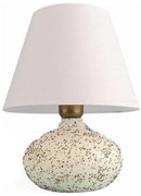 Asztali lámpa RAMZES 1xE27/40W/230V fehér