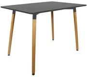 AKCIÓ Szürke étkezőasztal BERGEN 120x80 cm II. osztály