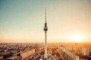 Fotográfia Berlin skyline with Tv Tower, (Fernsehturm), spreephoto.de