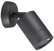 Kültéri fali lámpa OLIMP 2 1xGU10/8W/230V IP44 fekete